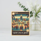 West Palm Beach, Florida |  Briefkaart (Staand voorkant)