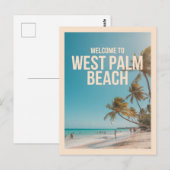West Palm Beach, Florida, Briefkaart (Voorkant / Achterkant)