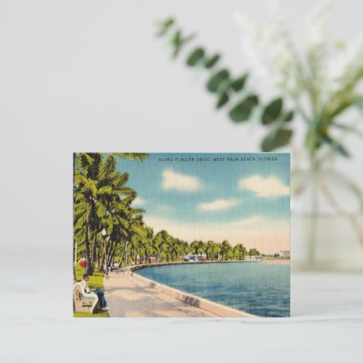 West Palm Beach, Florida Briefkaart (Staand voorkant)