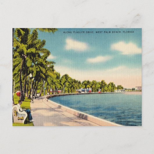  West Palm Beach, Florida Briefkaart (Voorkant)