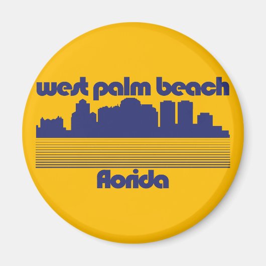 West Palm Beach Florida Magneet (Voorkant)