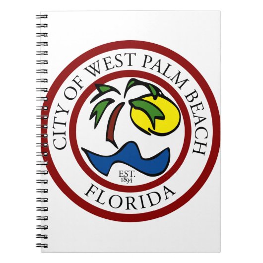 West Palm Beach Florida Notitieboek (Voorkant)