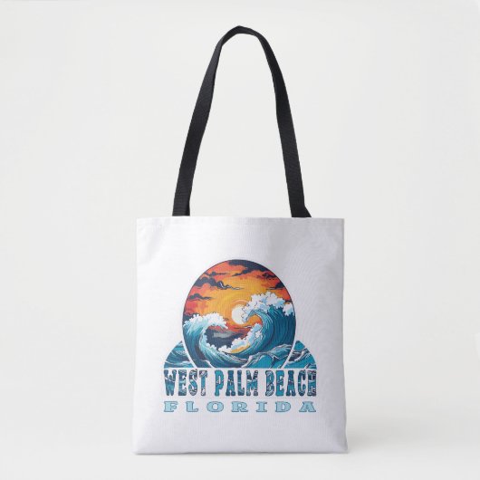 West Palm Beach Florida Tote Bag (Voorkant)