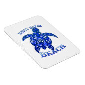 West Palm Beach Florida Vacation Tribal Turtle Magneet (Rechterzijde)