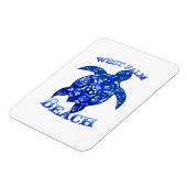 West Palm Beach Florida Vacation Tribal Turtle Magneet (Linkerzijde)