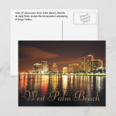 West Palm Beach, Florida, VS Briefkaart (Voorkant / Achterkant)