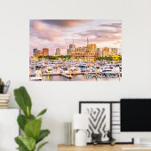West Palm Beach, Florida, VS Poster (Thuiskantoor)