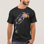 West Palm Beach Florida Zee Schildpad Lover Beach  T-shirt (Voorkant)
