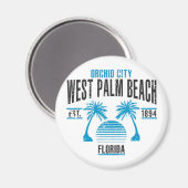 West Palm Beach Magneet (Voorkant / Achterkant)