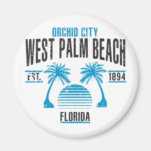 West Palm Beach Magneet (Voorkant)