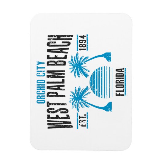 West Palm Beach Magneet (Verticaal)