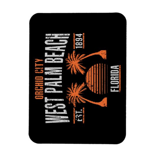 West Palm Beach Magneet (Verticaal)