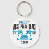 West Palm Beach Sleutelhanger (Voorkant)