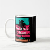 West Palm Beach Souvenir - Florida Reminder Koffiemok (Links)