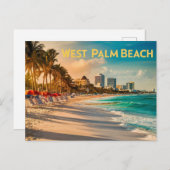  West Palm Beach, Verenigde Staten Briefkaart (Voorkant / Achterkant)