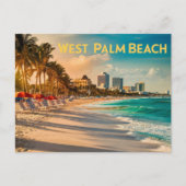  West Palm Beach, Verenigde Staten Briefkaart (Voorkant)