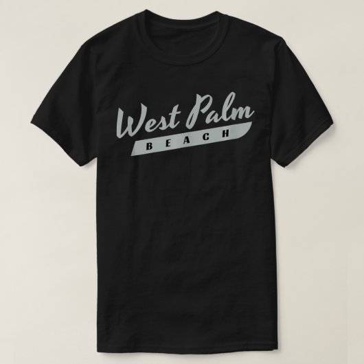 West Palm Beach Vintage T-shirt (Design voorkant)