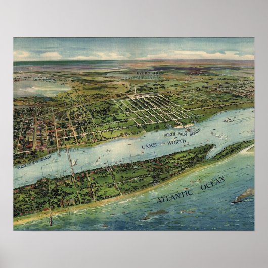  West Palm Lake Worth Poster (Voorkant)