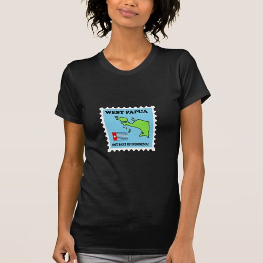 West-Papoea - geen deel van Indonesië! T-shirt (Voorkant)