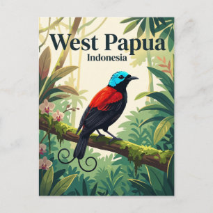 West-Papoea Indonesië Briefkaart
