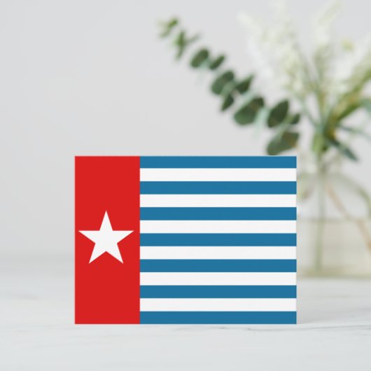 West-papua Briefkaart (Staand voorkant)