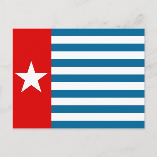 West-papua Briefkaart (Voorkant)