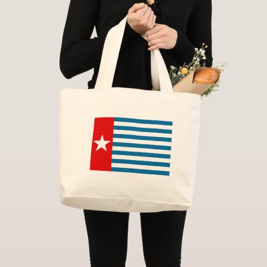 West-papua Grote Tote Bag (Voorkant (product))