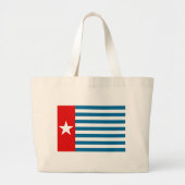 West-papua Grote Tote Bag (Voorkant)