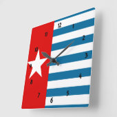 West-papua Vierkante Klok (Hoek)