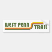 West Penn Trail Pennsylvania Bumpersticker (Voorkant)