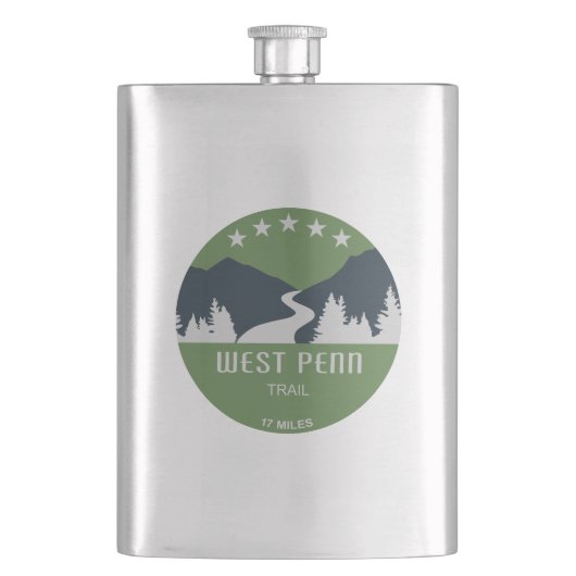 West Penn Trail Pennsylvania Flacon (Voorkant)