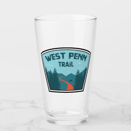West Penn Trail Pennsylvania Glas (Voorkant)