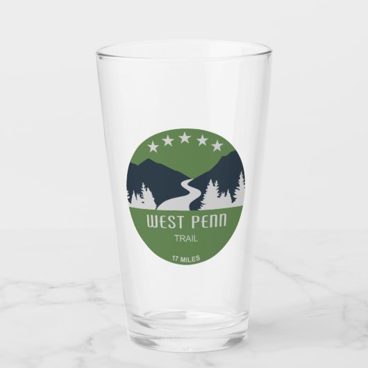 West Penn Trail Pennsylvania Glas (Voorkant)