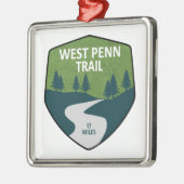 West Penn Trail Pennsylvania Metalen Ornament (Links)