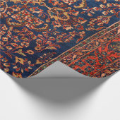 West Persia Royal Blue  Cadeaupapier (Hoek)