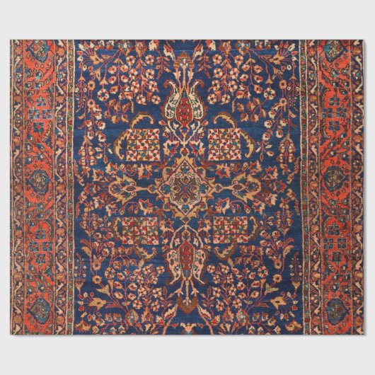 West Persia Royal Blue  Cadeaupapier (Vlak)