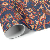 West Persia Royal Blue  Cadeaupapier (Rol Hoek)