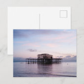 WEST PIER - BRIGHTON & HOVE, EAST SUSSEX, VK BRIEFKAART (Voorkant / Achterkant)