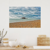WEST PIER - BRIGHTON & HOVE, OOST-SUSSEX POSTER (Keuken)