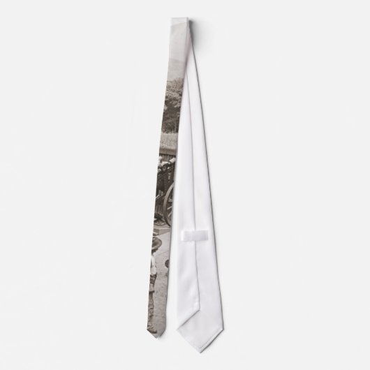 West Point Artillery Practice 1905 Stropdas (Achterkant)