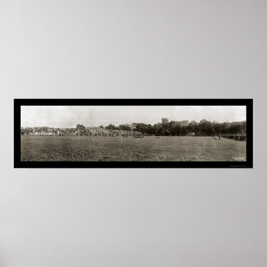 West Point Football Foto 1909 Poster (Voorkant)