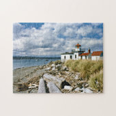West Point Lighthouse, Seattle Washington Legpuzzel (Horizontaal)