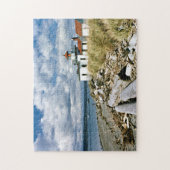 West Point Lighthouse, Seattle Washington Legpuzzel (Verticaal)