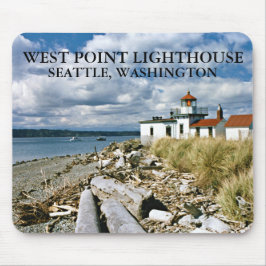 West Point Lighthouse, Seattle Washington Muismat