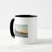 West Point, NY - Uitzicht van Harbour op de Hudson Mok (Voorkant links)