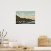 West Point, NY - Uitzicht van Harbour op de Hudson Poster (Keuken)