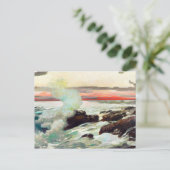 West Point, Prout's Neck door Winslow Homer Briefkaart (Staand voorkant)