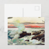 West Point, Prout's Neck door Winslow Homer Briefkaart (Voorkant / Achterkant)