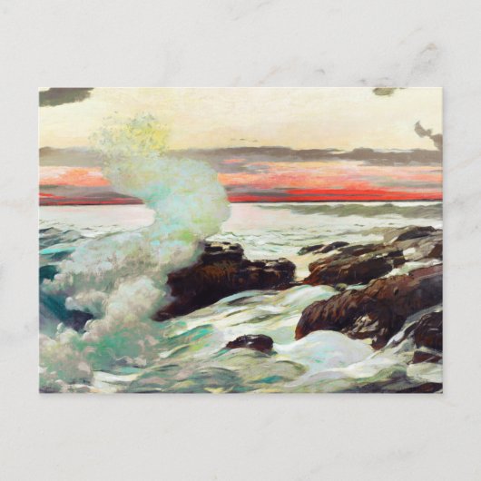 West Point, Prout's Neck door Winslow Homer Briefkaart (Voorkant)