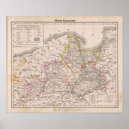 West-Polen Poster (Voorkant)